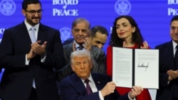 Під час 56-го засідання Всесвітнього економічного форуму в Давосі Дональд Трамп презентував Раду миру. Каже, що Рада не буде заміною ООН