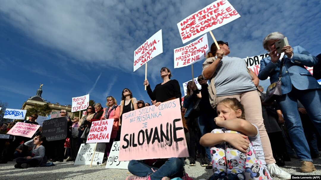 Protest u Zagrebu