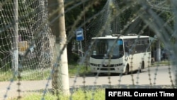 На вулиці в Краматорську, який розташований недалеко від лінії фронту