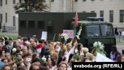 Женский марш в Минске, 29 августа 2020 года