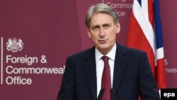 U.K. Foreign Secretary Philip Hammond (file photo)