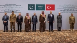 عکس از دیدار پیشین وزرای دفاع و خارجه عربستان و ترکیه و پاکستان 