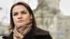 Svetlana Țihanovskaia: „Impunitatea” regimului de la Minsk trebuie curmată
