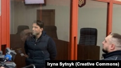 Володимир Кудрицький під час засідання суду, 29 жовтня 2025 року