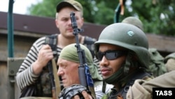 Пророссийские военные в Донецкой области. Иллюстративное фото.