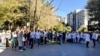 Protestë e punëtorëve shëndetësorë në Mitrovicën e Veriut më 19 shtator.