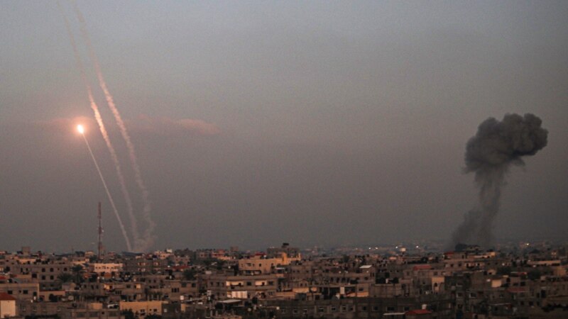غزه کې نن بیا د اسراییلو سخته بمباري روانه ده