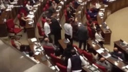 Драка в парламенте Армении