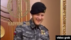 Адам Кадыров на видео, опубликованном 10 февраля