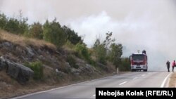 Požari u Trebinju, na jugu BiH, 2021. (Ilustrativna fotografija)