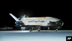 X-37B კალიფორნიაში დაშვების შემდეგ