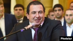 Armenia - Prosperous Armenia Party leader Gagik Tsarukian speaks at an awards ceremony near Yerevan, 27Dec2014.