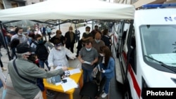 Вакцинация от COVID-19 в Ереване