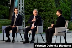 А це пресконференція в Маріїнському палаці після київських переговорів. 6 вересня 2026 року