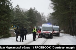 Місце трагедії у селі Нехворощ