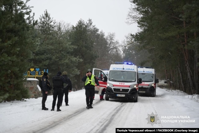 Місце трагедії у селі Нехворощ