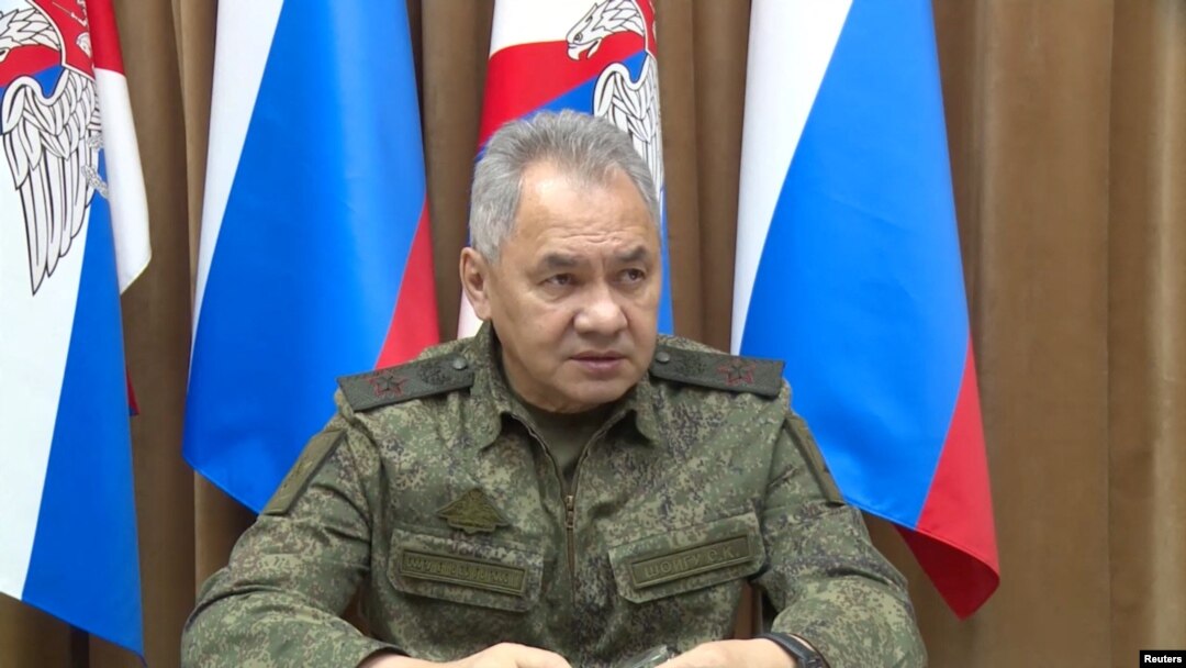 Russian Defence Minister Sergei Shoigu