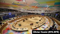 EU-vezetők találkozója Brüsszelben 2021. június 24-én