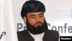 سهیل شاهین سخنگوی دفتر قطر طالبان