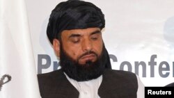 سهیل شاهین سخنگوی دفتر سیاسی طالبان در قطر