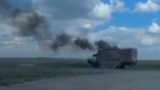 Російський FPV-дрон уразив вантажівку на трасі «Краматорськ – Добропілля»