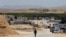A general view of the Iraqi side of Mandali border crossing between Iraq and Iran, in Mandali, July 11, 2020