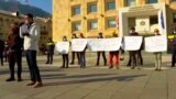 Georgian Protesters Demand Government Ease Lockdown Measures