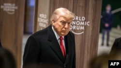 د امریکا ولسمشر ډونالډ ټرمپ - داووس کې د نړۍ اقتصادي ناسته کې 