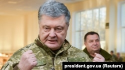 Ukrainanyň prezidenti Petro Poroşenko