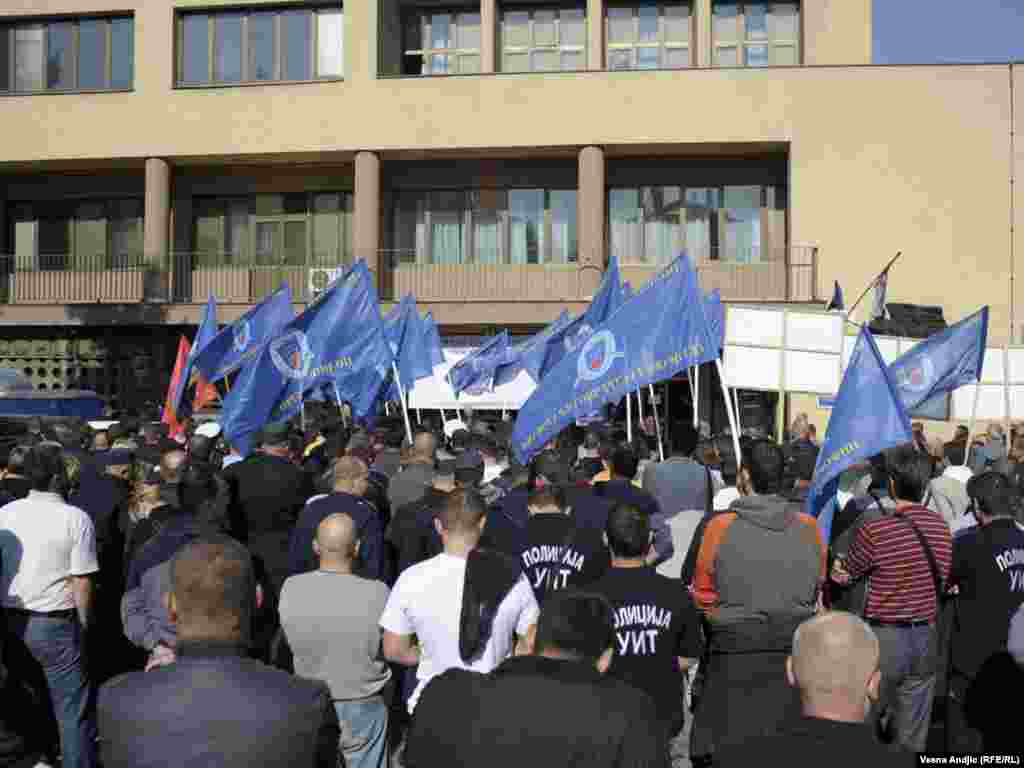 Protest policajaca u Beogradu, 20. oktobar 2011