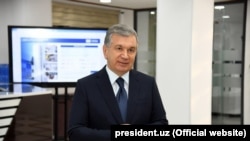 Өзбекстан президенті Шавкат Мирзияев.