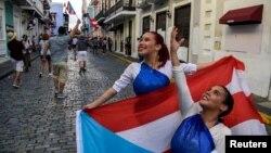 Demonstracije za ostavku guvernera Puerto Rica, Ricarda Rosselloa u San Juanu, 21. juli, 2019.

