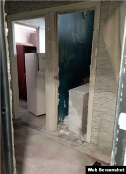 Фото квартири, яку виділила окупаційна влада одному з мешканців Маріуполя в якості «компенсації» за зруйноване житло. ТГ «Чёрный список | Мариуполь», 19 серпня 2026 року