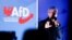 Miting de campanie al Alternativei pentru Germania (AfD) pentru viitoarele alegeri în landul Brandenburg, în Cottbus.