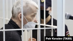 Yury Dmitriyev in court on December 27.