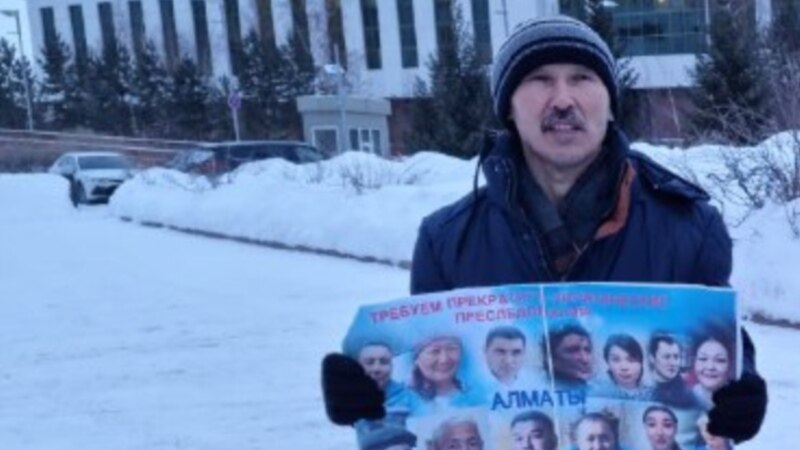 Астанада прокурор белсенді Асқар Сембайға жеті жыл түрме жазасын сұрағаны хабарланды
