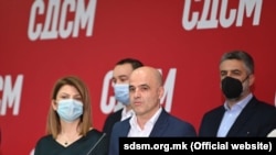 Лидерот на СДСМ и мандатар за состав на новата влада Димитар Ковачевски 