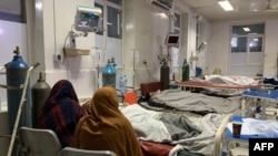 Пакистандын соккусунан жарадар болгон аялдар. Жалалабад, 27-февраль 2026-жыл