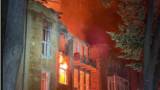 Одессадагы дрон тийген үй