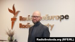 Арсеній Яценюк в офісі Радіо Свобода