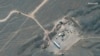 نمایی از اقدامات ایران در بخشی از تاسیسات هسته‌ای نظنز که اکتبر ۲۰۲۰ با ماهواره عکسبرداری شده است.