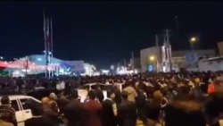 Iran protests continued on January 6, 2017. In this video protesters reportedly pour into streets in Mahshahr.