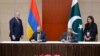 Armenia- Minister of Foreign Affairs of Armenia Ararat Mirzoyan and Deputy Prime Minister of Islamic Republic of Pakistan Mohammad Ishaq Dar signed a joint communiqué on the establishment of diplomatic relations between Armenia and Pakistan.