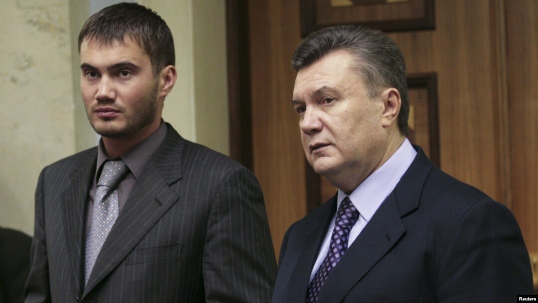 Viktor Yanukovych oğlu Viktorla
