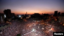 Демонстрация противников Мохаммеда Мурси на площади Тахрир