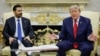 Трамп на встрече с премьером Ирака