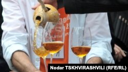 A Georgian wine festival in Tbilisi in May.