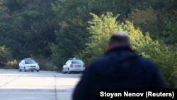 Бугарија: местото каде беше убиена новинарката Викторија Маринова во градот Русе. 09.10.2018. 