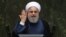 Iranian President Hassan Rohani said it was "absolutely clear to us who has done this." (file photo)