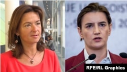 Tanja Fajon i Ana Brnabić